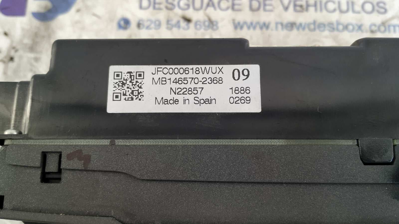 Recambio de MANDO CLIMATIZADOR para LAND ROVER RANGE ROVER SPORT 276DT referencia OEM IAM JFC000618WUX   - NEGRO 3