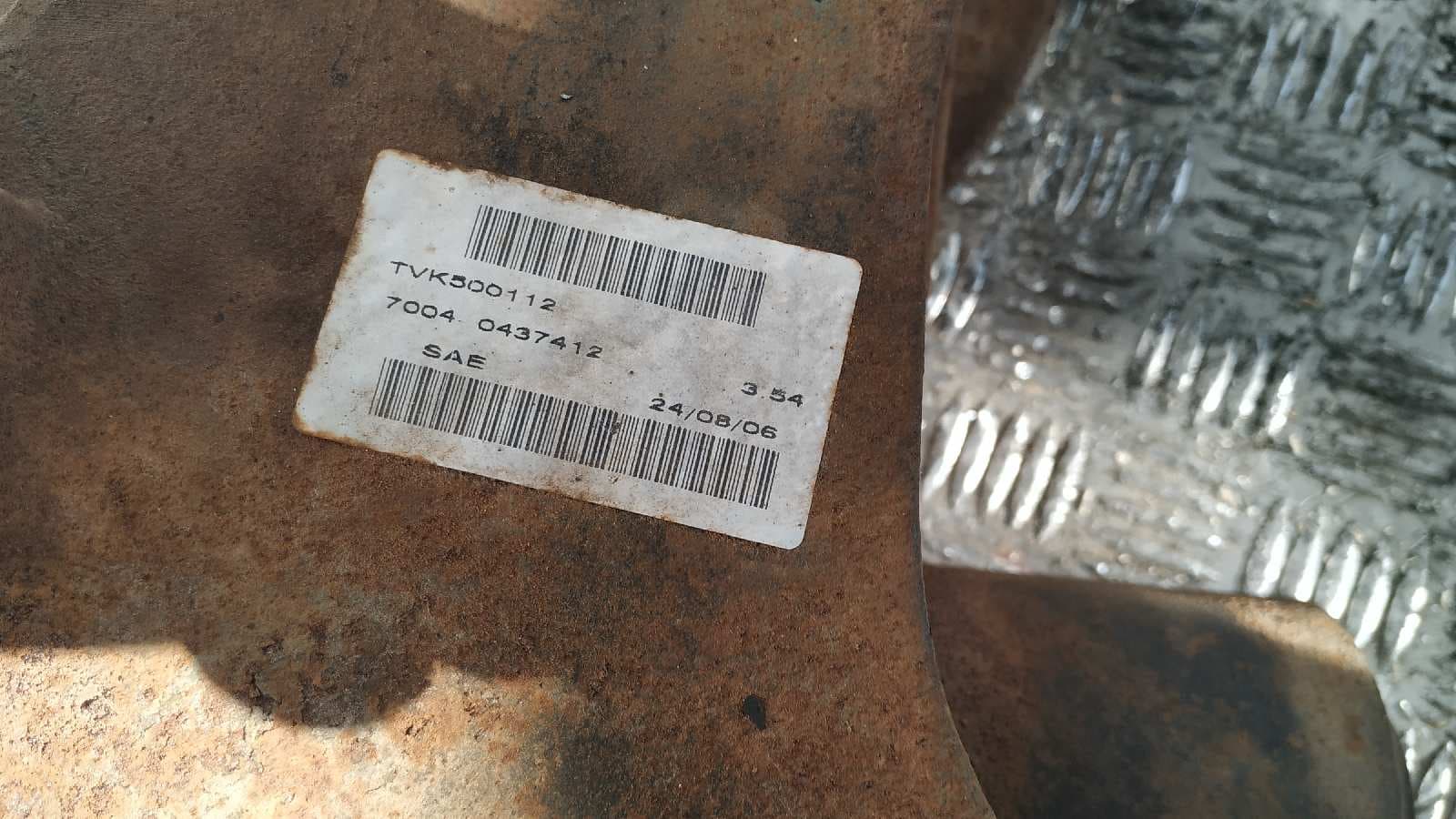 Recambio de DIFERENCIAL TRASERO para LAND ROVER RANGE ROVER SPORT 276DT referencia OEM IAM TVK500112   - NEGRO 7