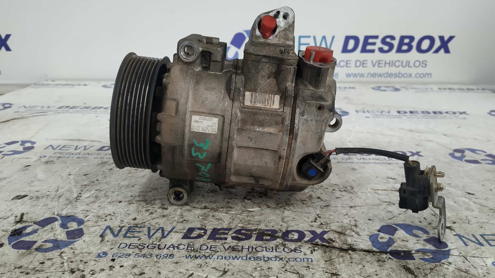 Recambio de COMPRESOR AIRE ACONDICIONADO para LAND ROVER RANGE ROVER SPORT 276DT referencia OEM IAM JPB000183   - NEGRO 2
