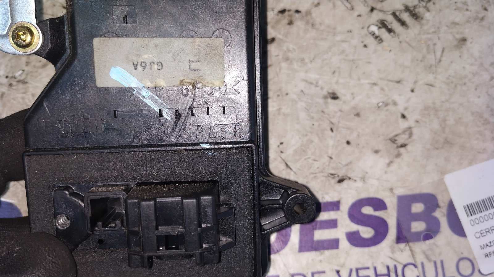 Recambio de CERRADURA PUERTA DELANTERA DERECHA para MAZDA 6 BERLINA (GG) 2.0 CRTD 136 Active (4-ptas.) RF5C referencia OEM IAM    - AZUL 8