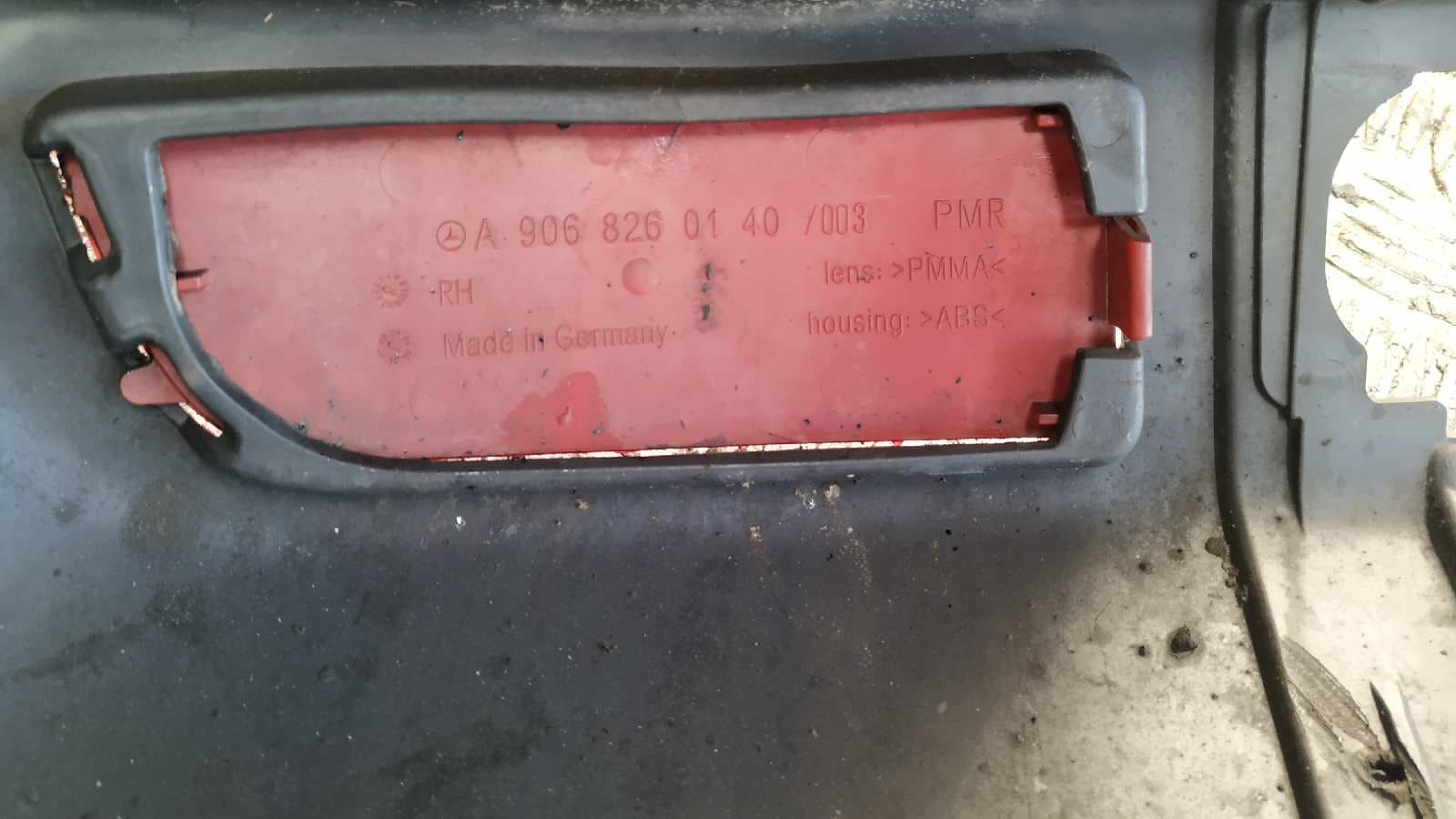 Recambio de PUNTERA TRASERA DERECHA para MERCEDES-BENZ SPRINTERII CAJA ABIERTA, DOBLE CAB. (DESDE 01.06) 2.1 CDI CAT referencia OEM IAM A9068802371 2