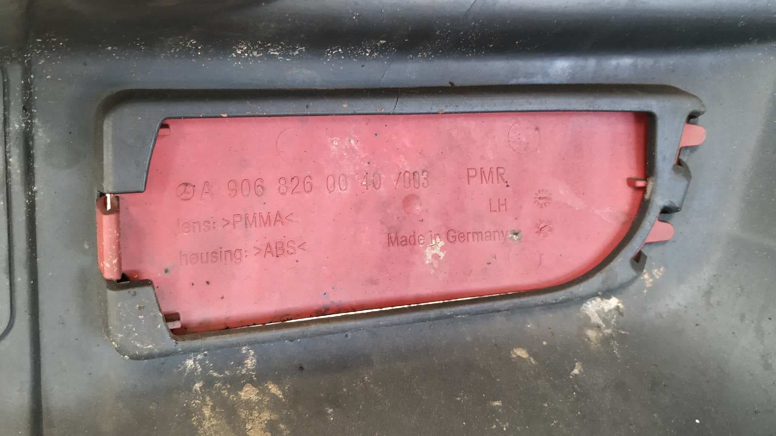 Recambio de PUNTERA TRASERA IZQUIERDA para MERCEDES-BENZ SPRINTERII CAJA ABIERTA, DOBLE CAB. (DESDE 01.06) 2.1 CDI CAT referencia OEM IAM A9068802371 2