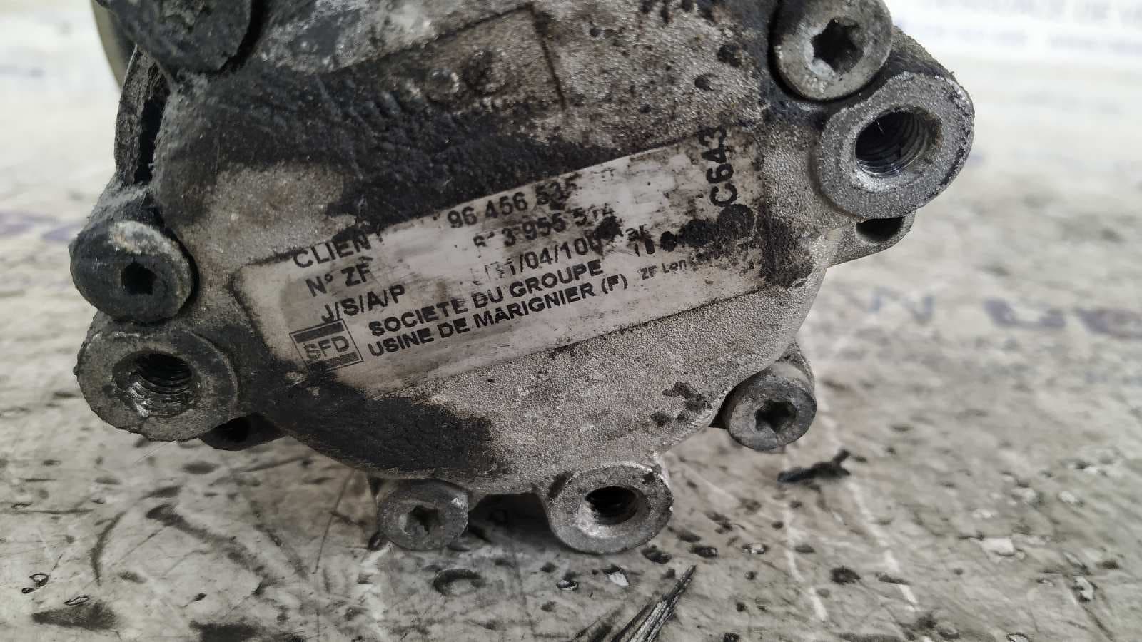 Recambio de BOMBA DIRECCION para PEUGEOT BOXER CAJA CERR. TECHO ELEVADO (RS2850)(290/330)('02->) 2.0 HDI CAT RHV referencia OEM IAM 9645653580   - BLANCO 5