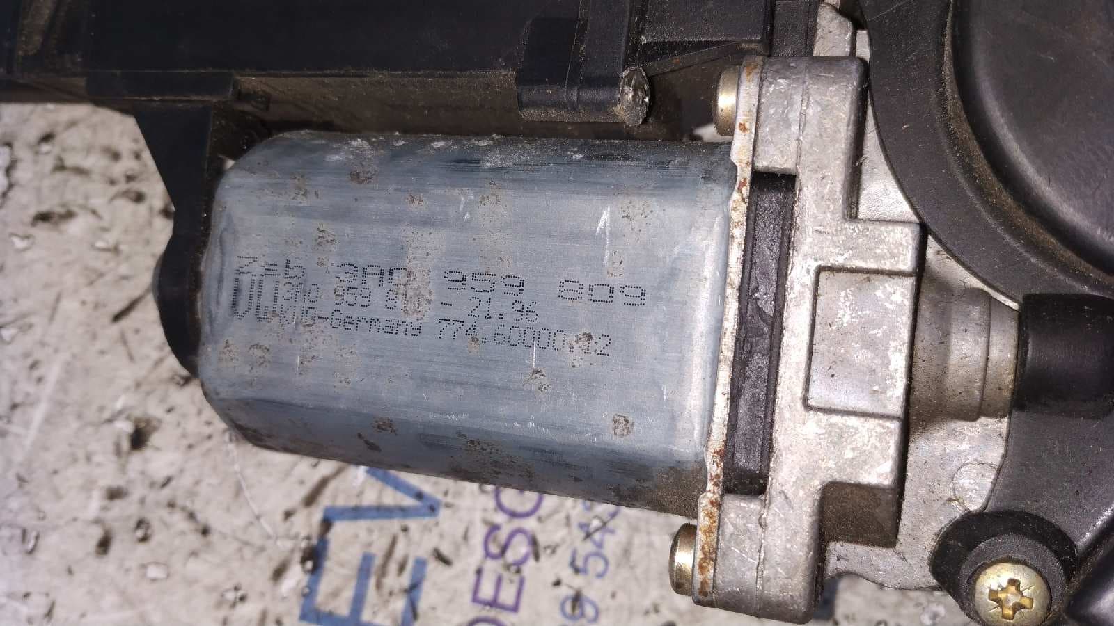 Recambio de ELEVALUNAS TRASERO IZQUIERDO para VOLKSWAGEN PASSAT BERLINA (3A2) 1.9 TDI AFN        referencia OEM IAM    - AZUL 3