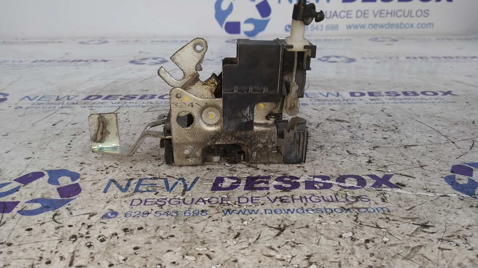 Recambio de CERRADURA PUERTA DELANTERA IZQUIERDA para PEUGEOT BOXER CAJA CERR. TECHO ELEVADO (RS2850)(290/330)('02->) 2.0 HDI CAT RHV referencia OEM IAM B792   - BLANCO 4