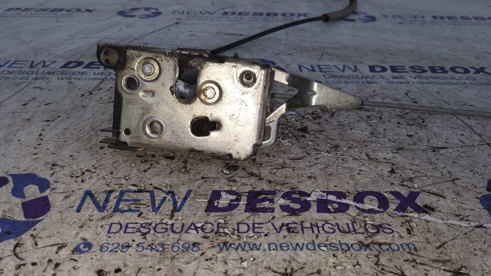 Recambio de CERRADURA PUERTA DELANTERA DERECHA para PEUGEOT BOXER CAJA CERR. TECHO ELEVADO (RS2850)(290/330)('02->) 2.0 HDI CAT RHV referencia OEM IAM B792   - BLANCO 5