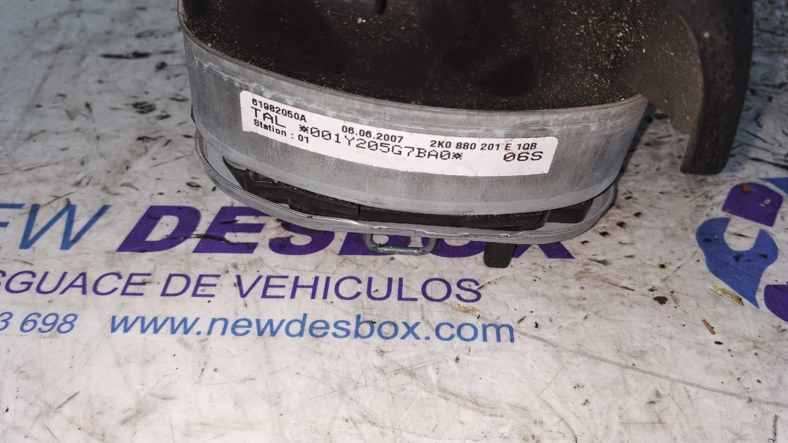 Recambio de AIRBAG DELANTERO IZQUIERDO para VOLKSWAGEN CADDY KA/KB (2K) BSU referencia OEM IAM    - AZUL 5