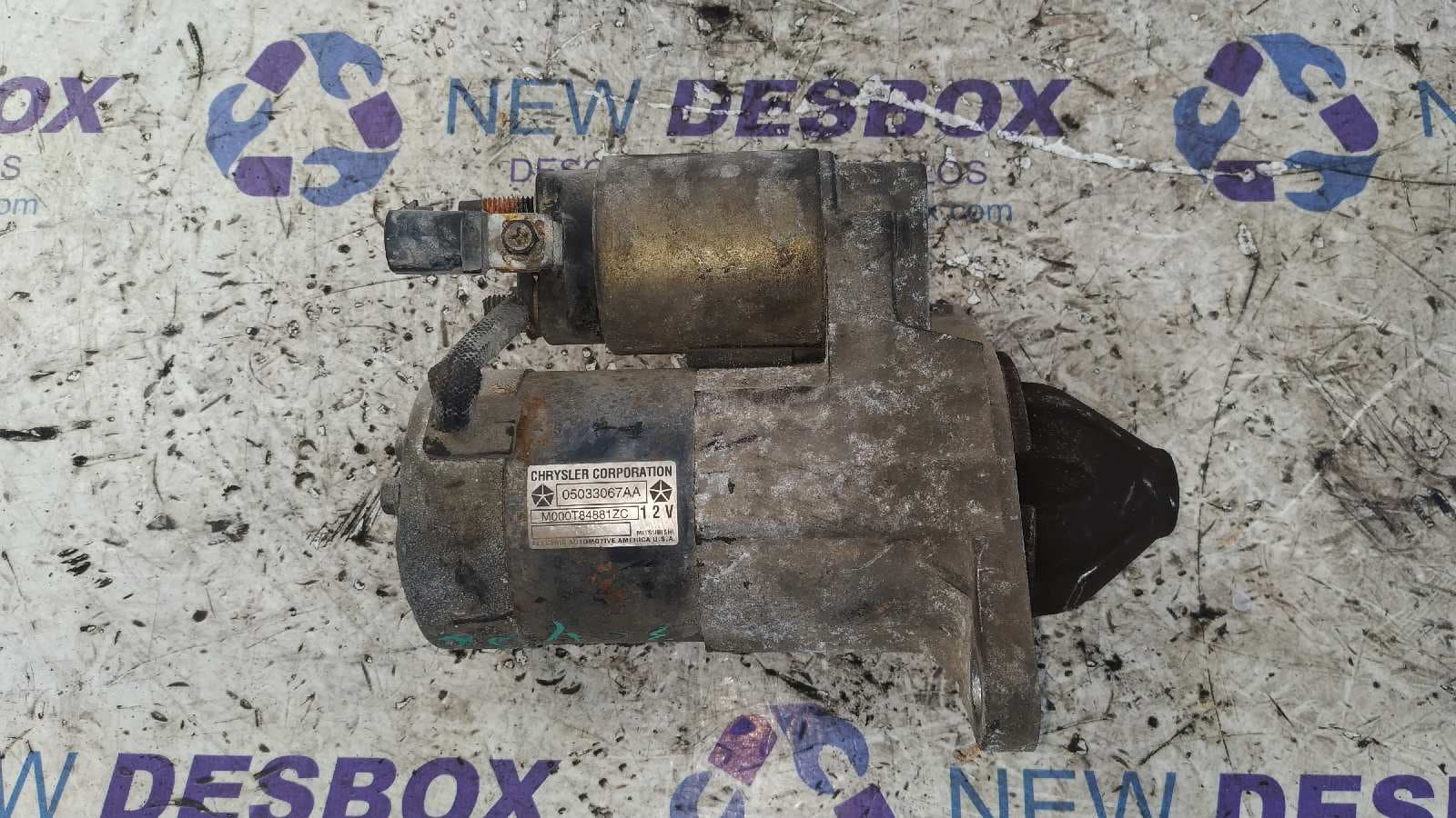 Recambio de MOTOR ARRANQUE para CHRYSLER PT CRUISER (PT) 2.0 Classic ECC referencia OEM IAM 05033067AA   - AZUL