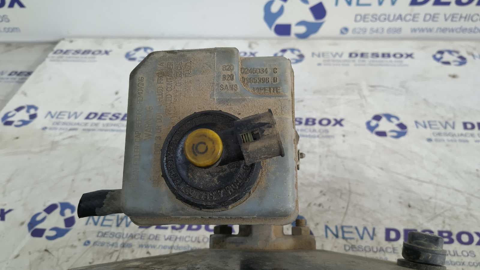 Recambio de BOMBA FRENO para RENAULT MASTER II PH. 2 DOKA/PR. FGST Chasis  Batalla 3578 mm G9U754 referencia OEM IAM 8200245034C   - NEGRO 3
