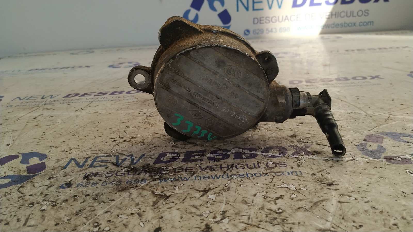 Recambio de DEPRESOR FRENO / BOMBA VACIO para RENAULT MASTER II PH. 2 DOKA/PR. FGST Chasis  Batalla 3578 mm G9U754 referencia OEM IAM 8200102535B   - NEGRO