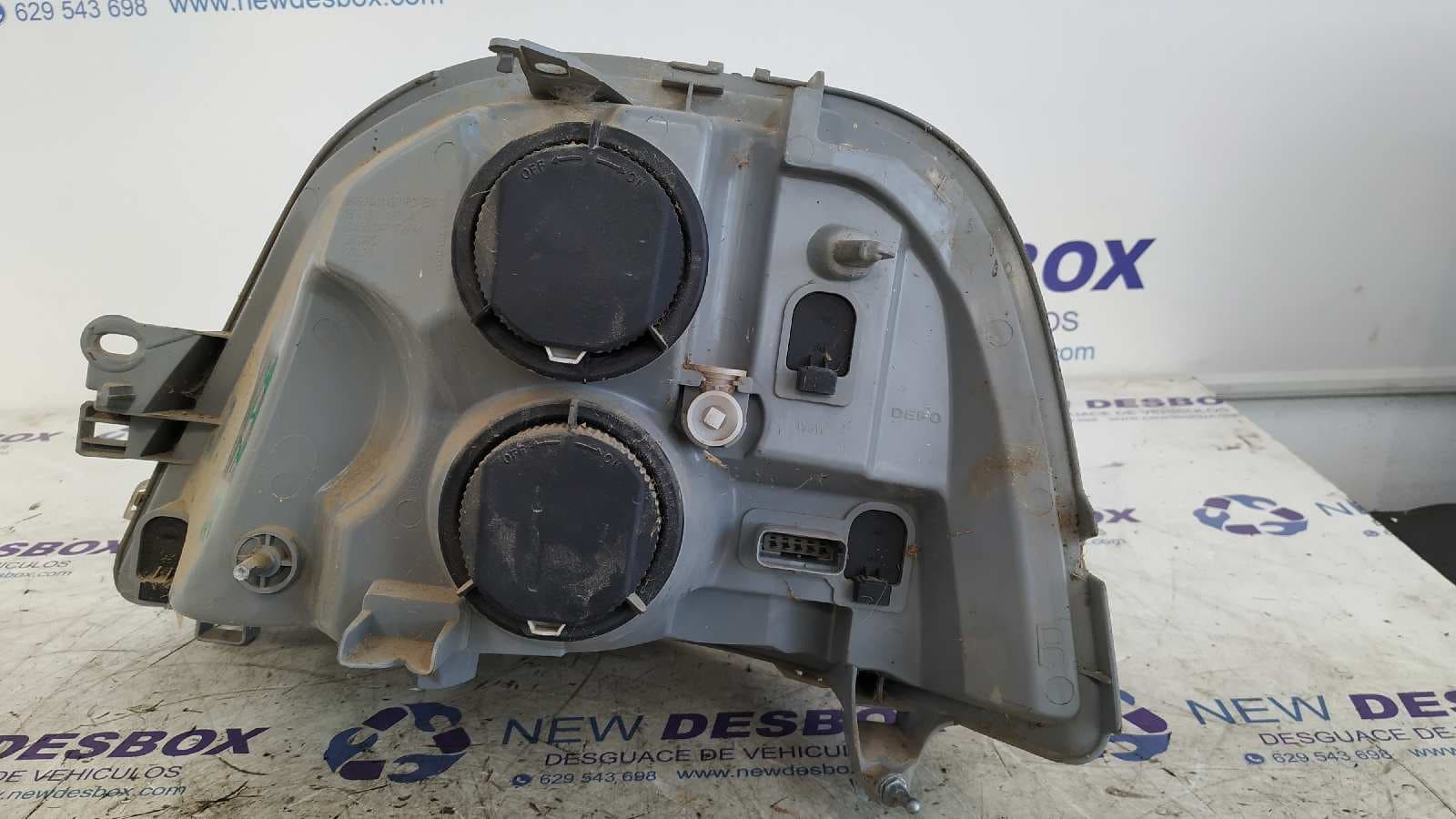 Recambio de FARO DERECHO para RENAULT MASTER II PH. 2 DOKA/PR. FGST Chasis  Batalla 3578 mm G9U754 referencia OEM IAM 085511149R   - NEGRO 5