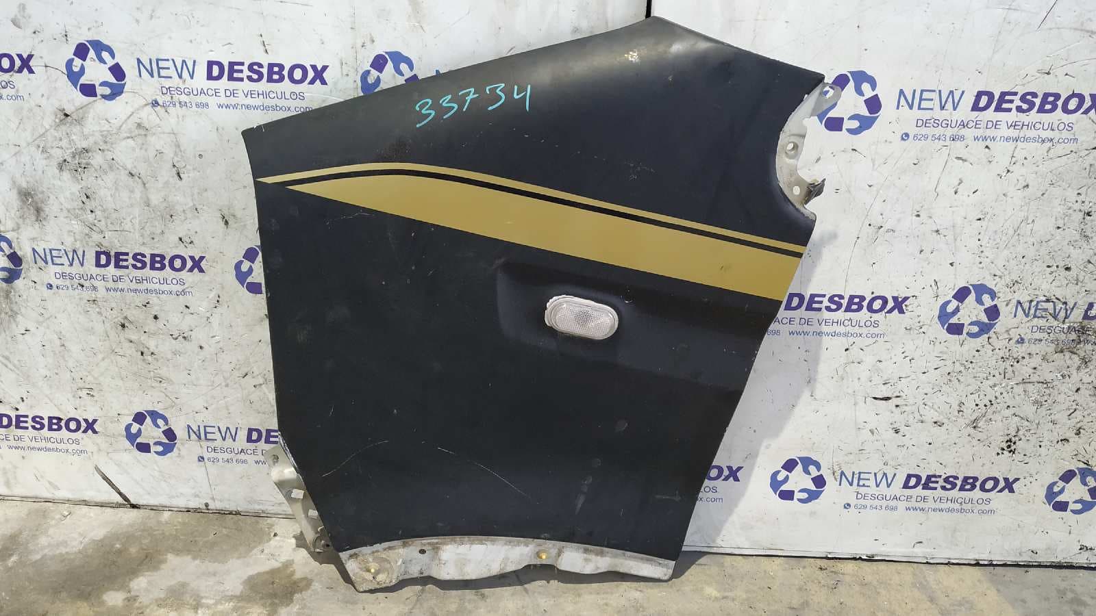 Recambio de ALETA DELANTERA IZQUIERDA para RENAULT MASTER II PH. 2 DOKA/PR. FGST Chasis  Batalla 3578 mm G9U754 referencia OEM IAM 09121269   - NEGRO