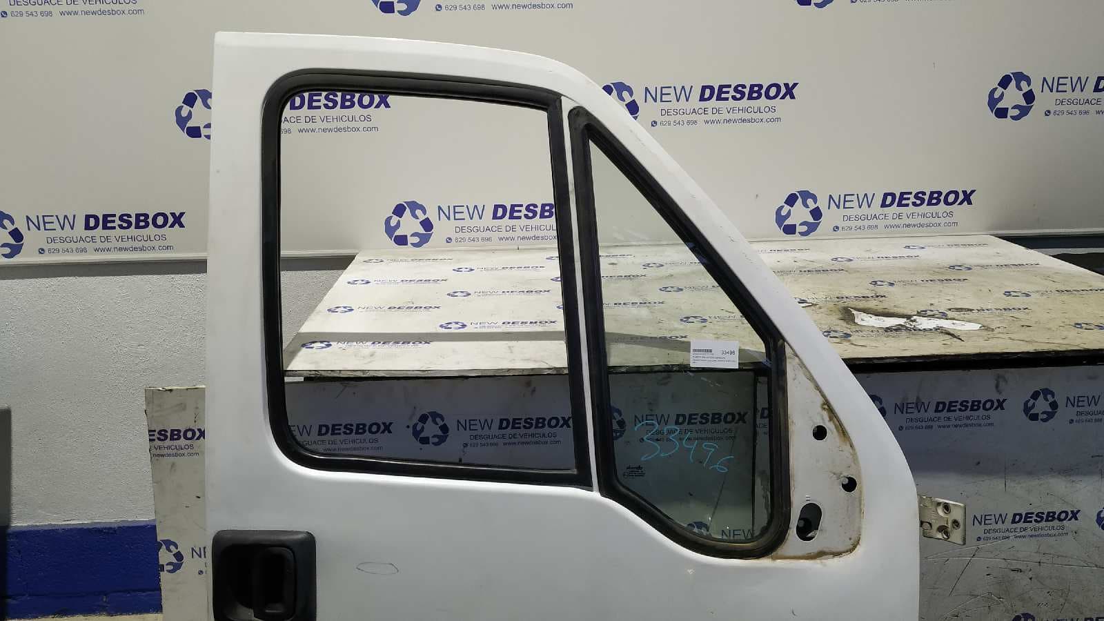 Recambio de PUERTA DELANTERA DERECHA para PEUGEOT BOXER CAJA CERR. TECHO ELEVADO (RS2850)(290/330)('02->) 2.0 HDI CAT RHV referencia OEM IAM    - BLANCO 4