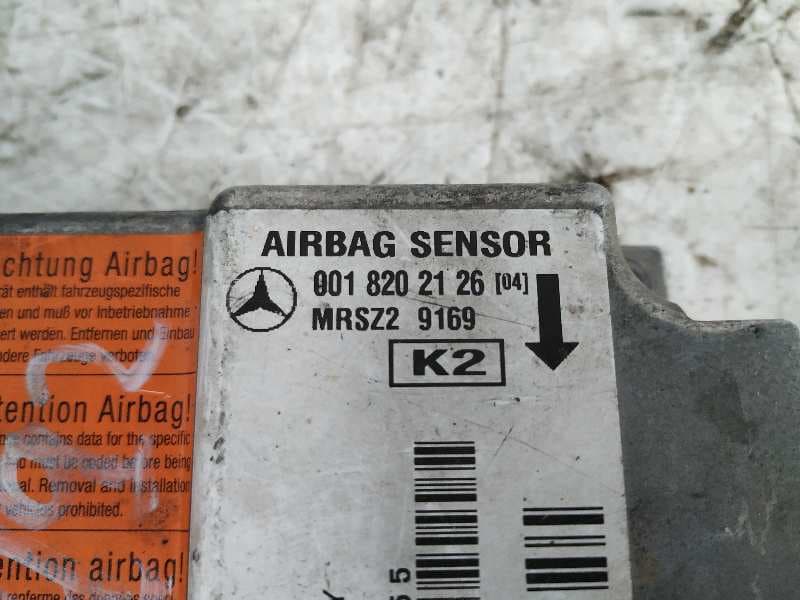 Recambio de CENTRALITA AIRBAG para MERCEDES-BENZ CLASE E (W210) BERLINA DIESEL 3.0 Turbodiesel CAT 606962 referencia OEM IAM 0018202126   - NEGRO 3
