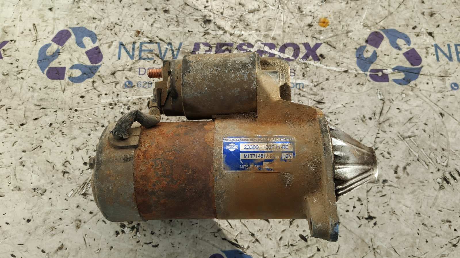 Recambio de MOTOR ARRANQUE para NISSAN 200 SX (S13) CA18DET referencia OEM IAM 233003F11RE