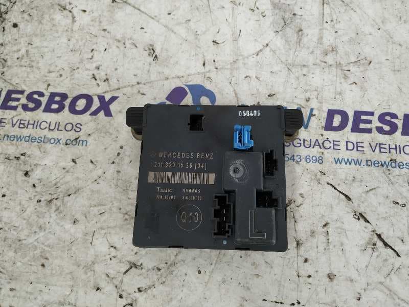 Recambio de MODULO CONFORT para MERCEDES-BENZ CLASE E (W211) BERLINA E 270 CDI (211.016) OM647961 referencia OEM IAM 211820152604   - AZUL 2