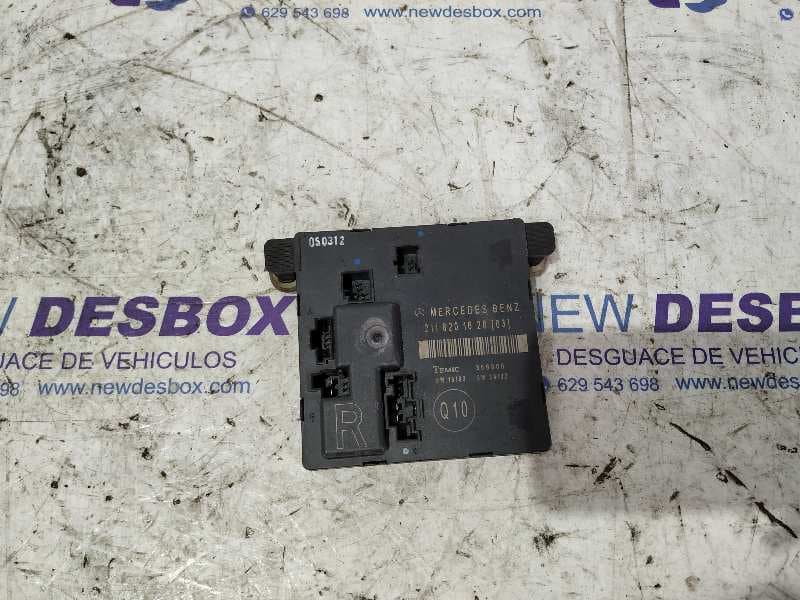 Recambio de MODULO CONFORT para MERCEDES-BENZ CLASE E (W211) BERLINA E 270 CDI (211.016) OM647961 referencia OEM IAM 211820162603   - AZUL 4