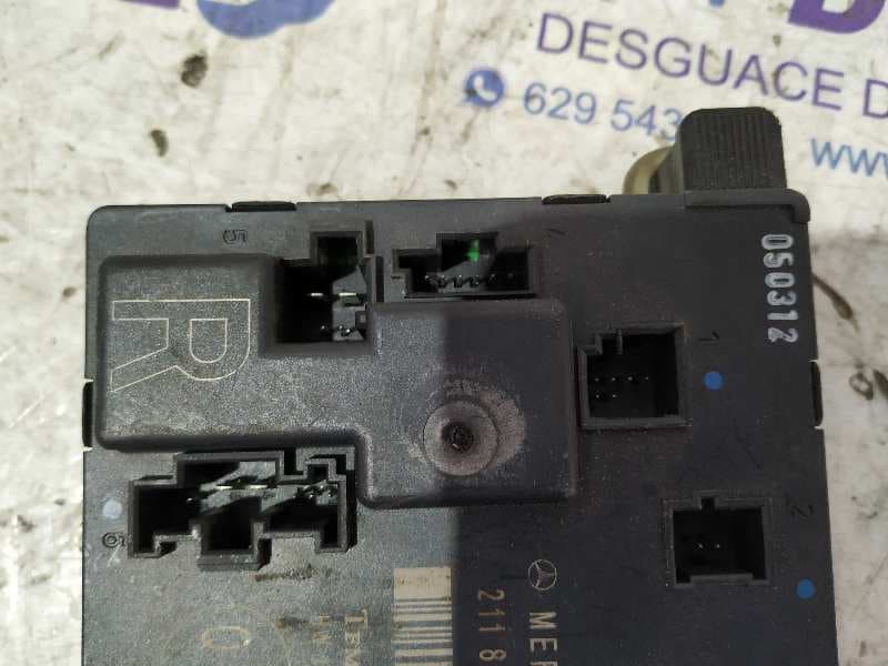 Recambio de MODULO CONFORT para MERCEDES-BENZ CLASE E (W211) BERLINA E 270 CDI (211.016) OM647961 referencia OEM IAM 211820162603   - AZUL 3