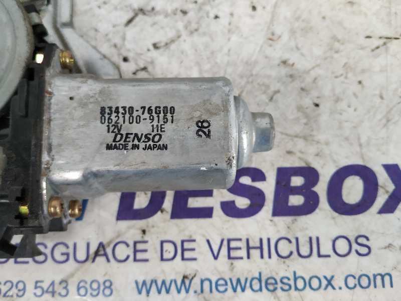 Recambio de ELEVALUNAS DELANTERO DERECHO para SUZUKI IGNIS RM (MH) 1.3 DDiS Diesel CAT Z13DT referencia OEM IAM 83430-76G00   - GRIS 2