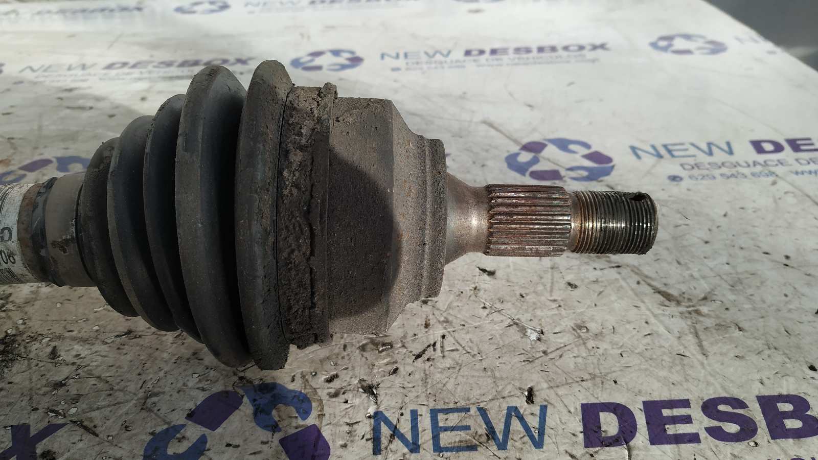 Recambio de TRANSMISION DELANTERA IZQUIERDA para CITROEN BERLINGO WJY referencia OEM IAM 9624444980   - GRIS 4