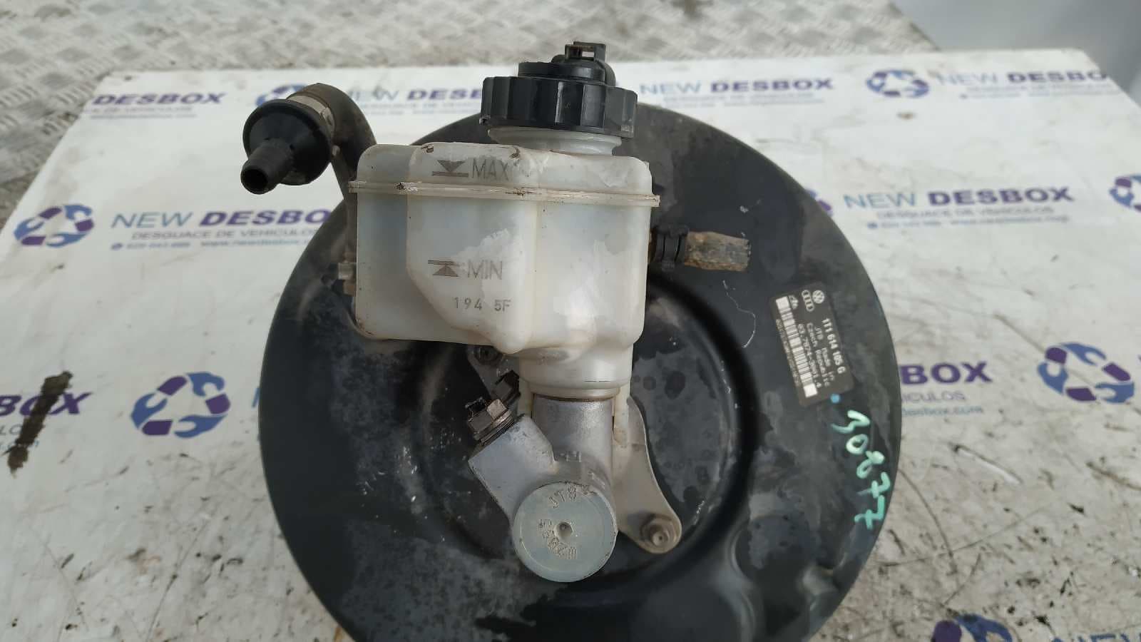 Recambio de BOMBA FRENO para VOLKSWAGEN CADDY KA/KB (2K) 1.9 TDI BLS referencia OEM IAM 1K1611301C   - BLANCO