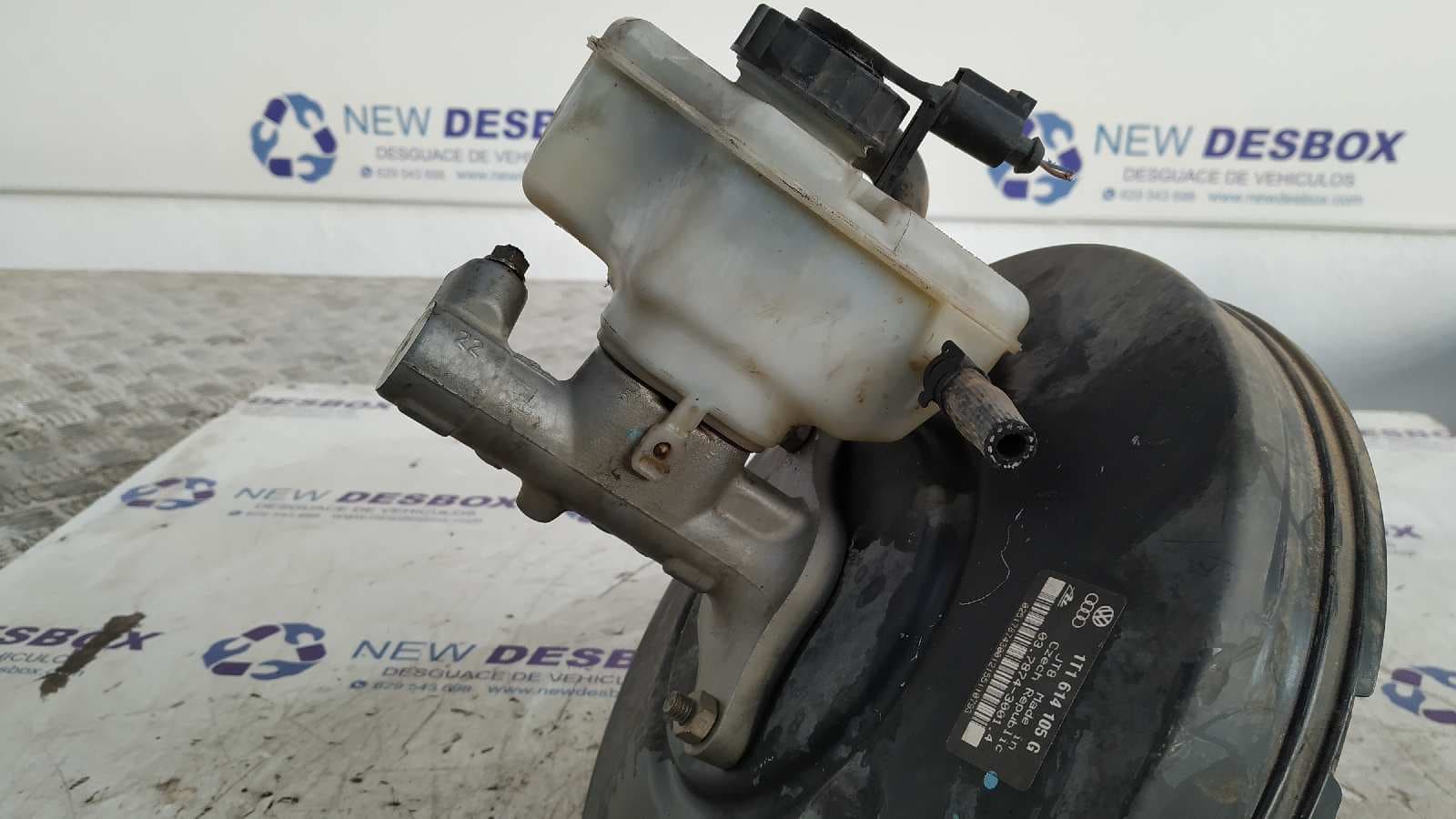Recambio de BOMBA FRENO para VOLKSWAGEN CADDY KA/KB (2K) 1.9 TDI BLS referencia OEM IAM 1K1611301C   - BLANCO 3