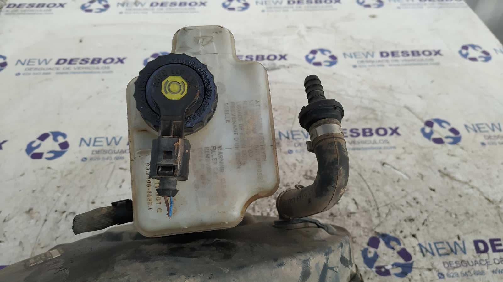 Recambio de BOMBA FRENO para VOLKSWAGEN CADDY KA/KB (2K) 1.9 TDI BLS referencia OEM IAM 1K1611301C   - BLANCO 2