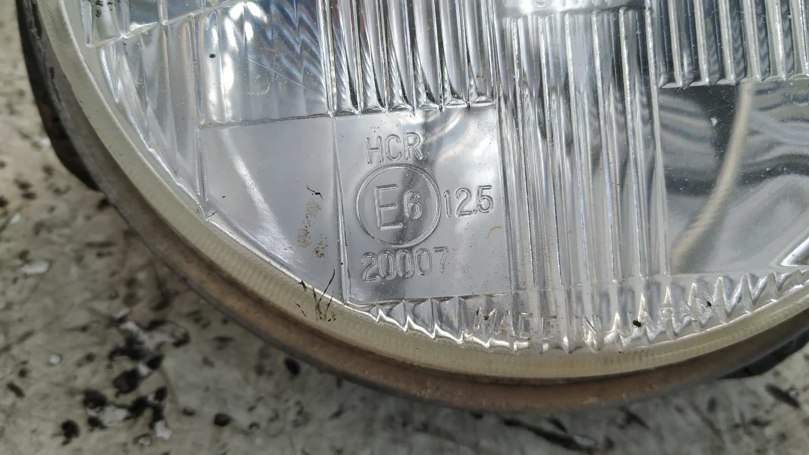 Recambio de FARO IZQUIERDO para MITSUBISHI MONTERO (L040) referencia OEM IAM 20007 2