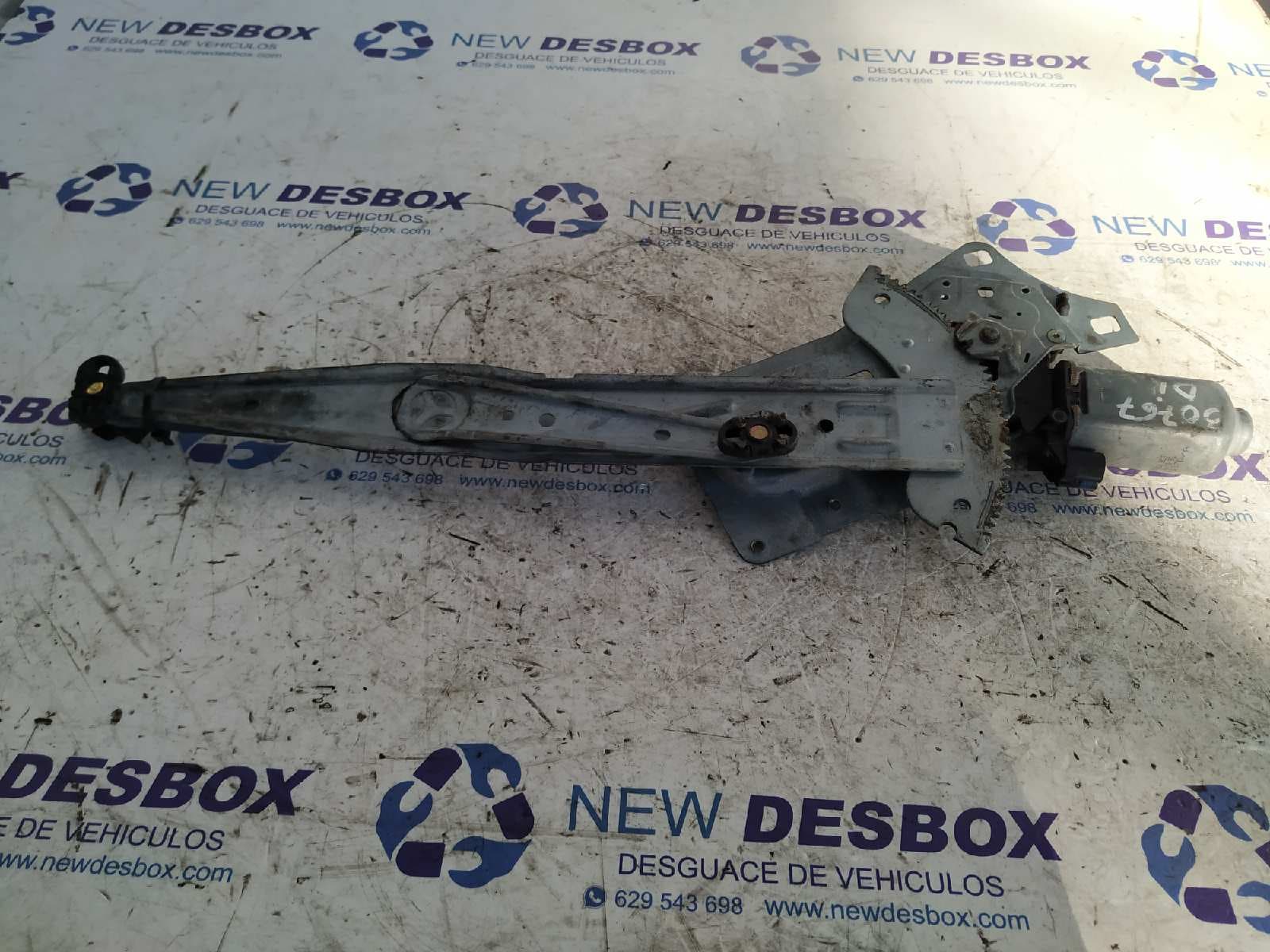 Recambio de ELEVALUNAS DELANTERO IZQUIERDO para RENAULT LAGUNA (B56) 2.2 D RXE G8T706 referencia OEM IAM 400370/A   - GRANATE 3