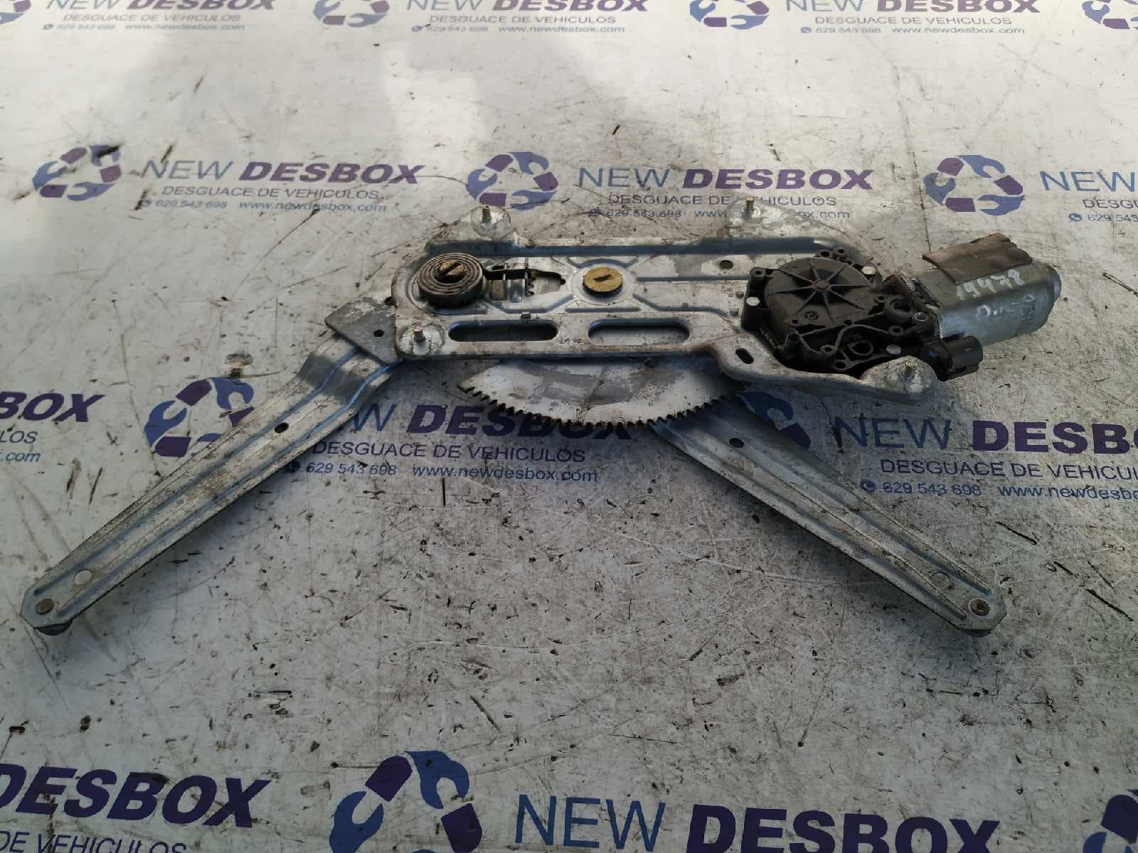 Recambio de ELEVALUNAS DELANTERO IZQUIERDO para RENAULT SAFRANE (B54) 2.0 16V N7Q referencia OEM IAM 400153A   - VERDE 4