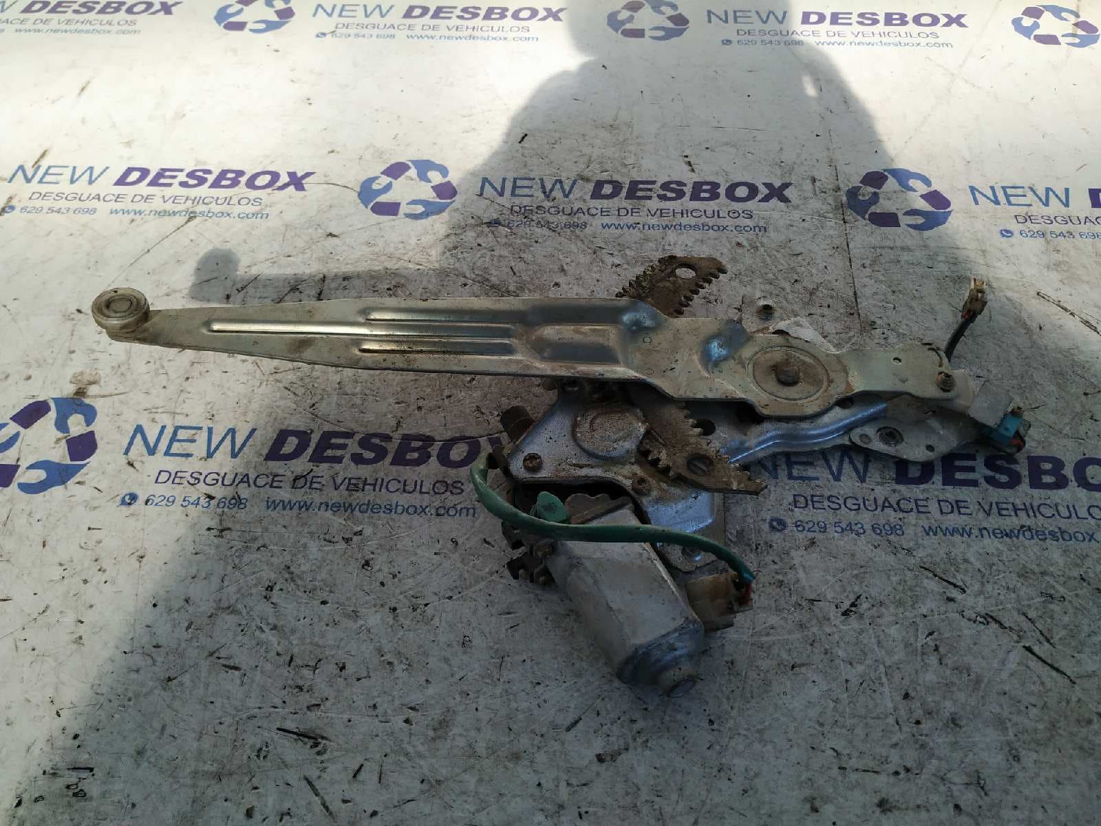 Recambio de ELEVALUNAS TRASERO DERECHO para MITSUBISHI L 200 (K34T) 2.5 Turbodiesel 4D56 referencia OEM IAM 0621008544   - ROJO 2