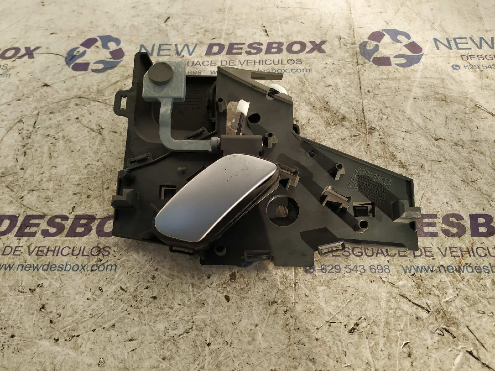 Recambio de MANETA INTERIOR TRASERA IZQUIERDA para CITROEN C5 BERLINA 2.2 HDi SX Automático 4HXDW12TED4FAP referencia OEM IAM 9649218977   - DORADO