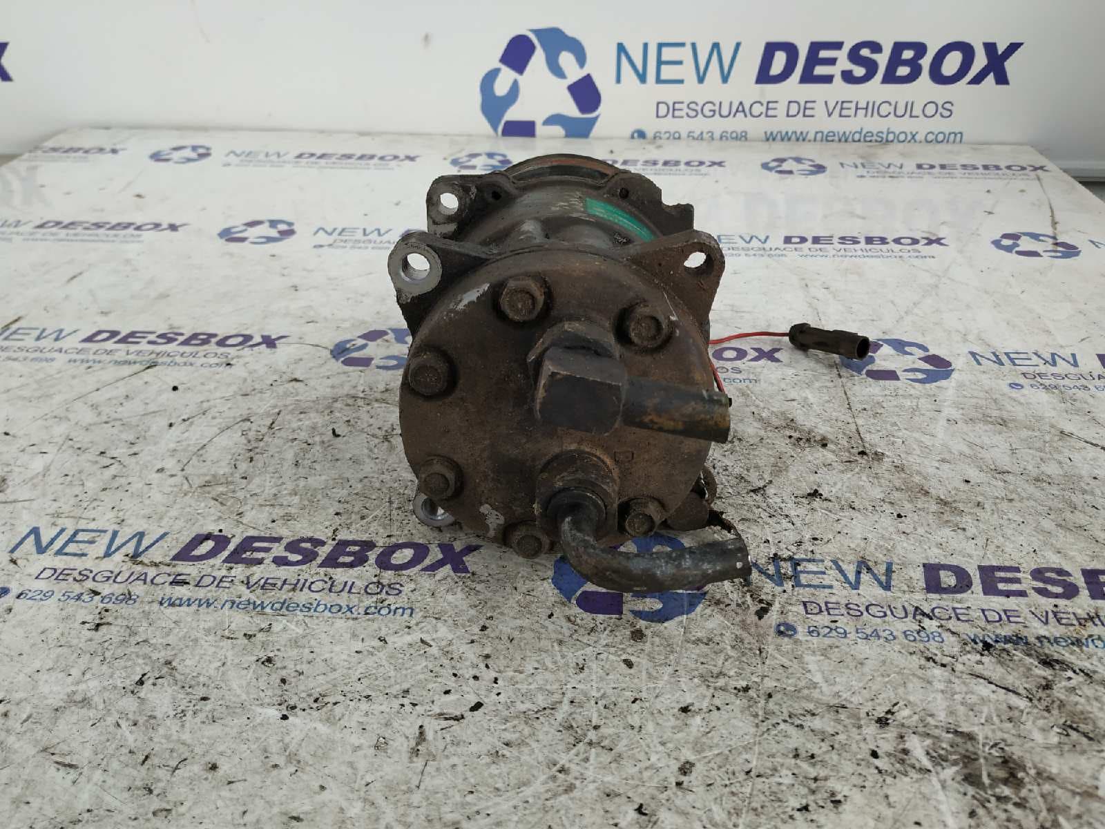 Recambio de COMPRESOR AIRE ACONDICIONADO para PEUGEOT BOXER CAJA ABIERTA (RS2850)(230)(->'02) 2.5 Diesel T9A referencia OEM IAM 0191509034   - BLANCO 2