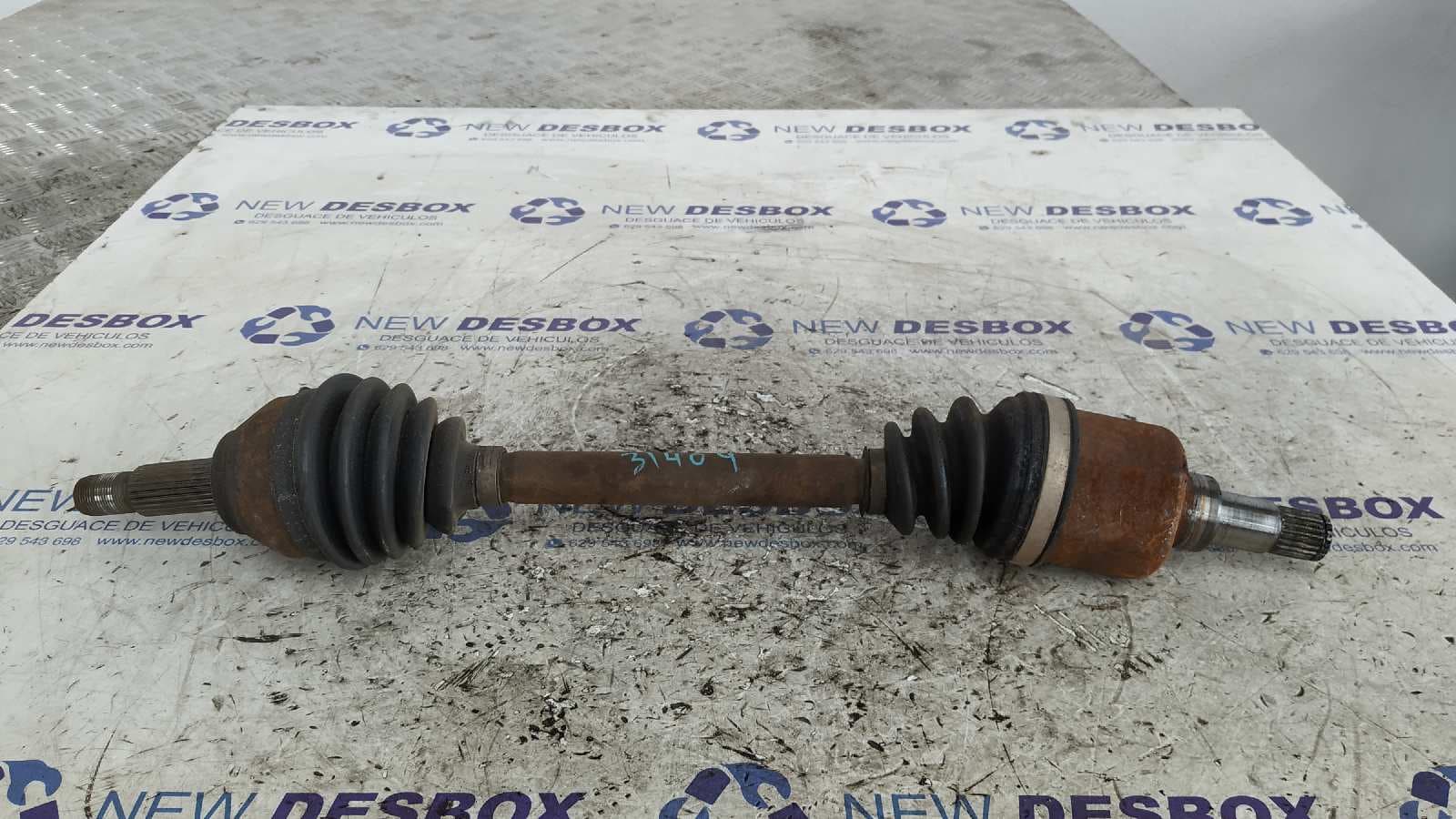 Recambio de TRANSMISION DELANTERA IZQUIERDA para FORD FUSION (CBK) 1.6 TDCi CAT HHJA referencia OEM IAM    - VERDE