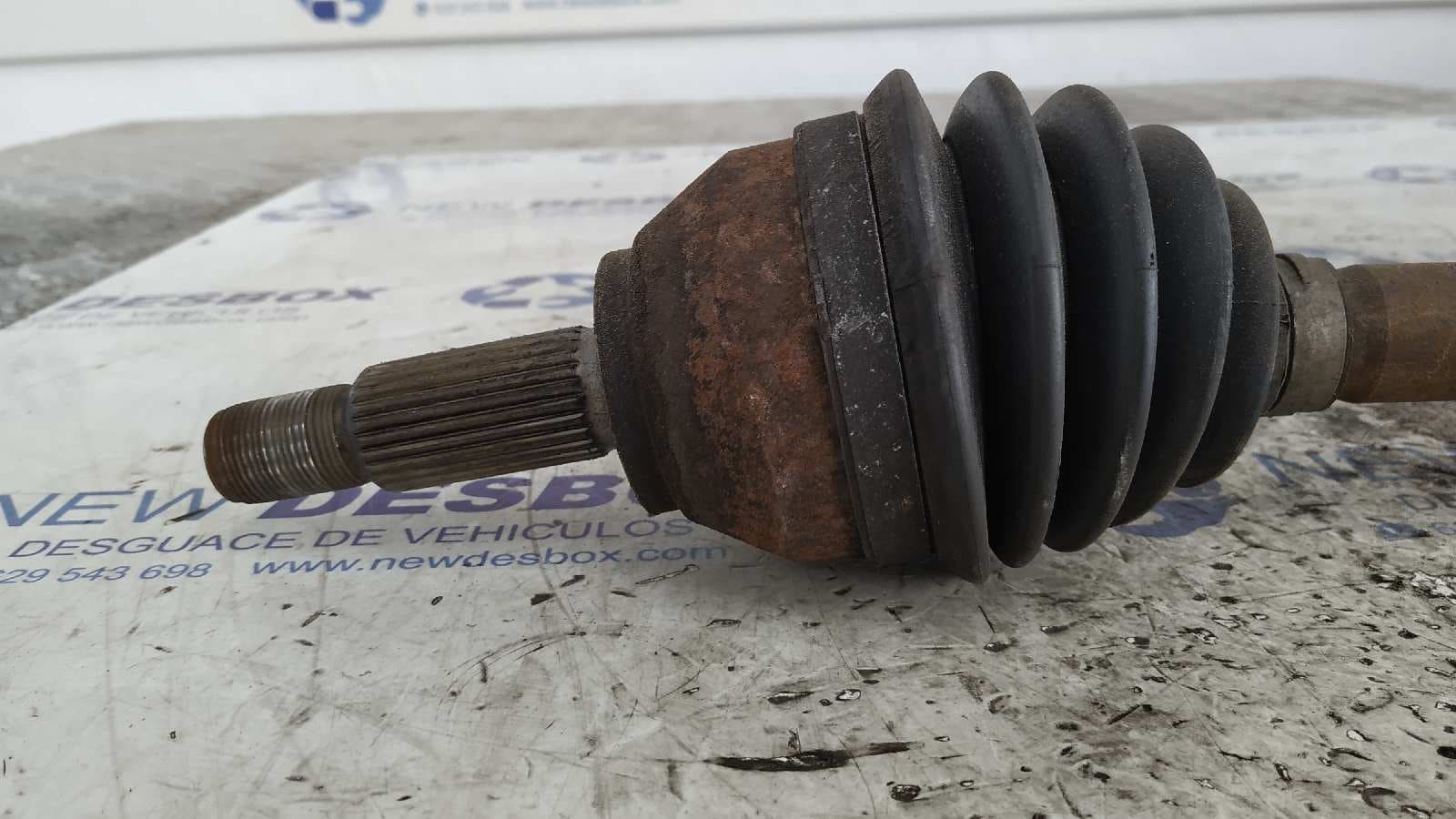 Recambio de TRANSMISION DELANTERA IZQUIERDA para FORD FUSION (CBK) 1.6 TDCi CAT HHJA referencia OEM IAM    - VERDE 3