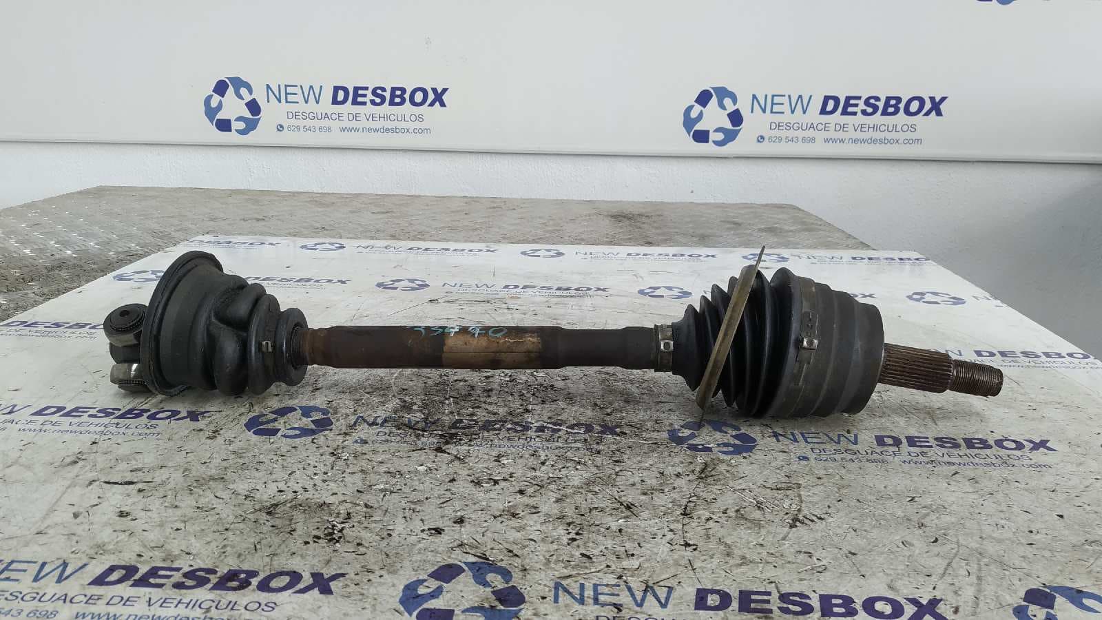 Recambio de TRANSMISION DELANTERA IZQUIERDA para OPEL MOVANO (2004 =>) Furgón corto  L1H1 2.8t G9T referencia OEM IAM    - BLANCO