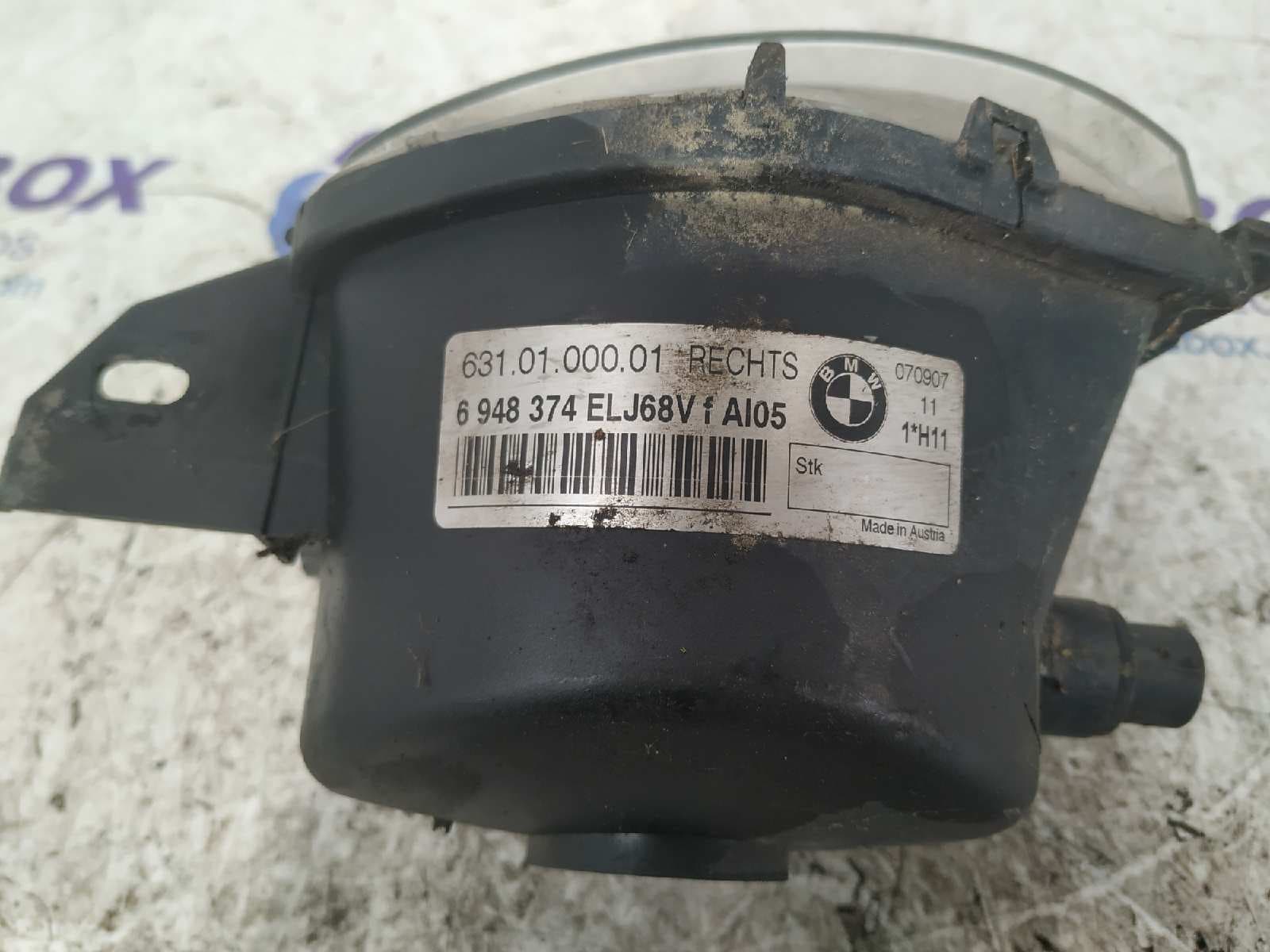 Recambio de FARO ANTINIEBLA DERECHO para BMW SERIE 3 BERLINA (E90) 320d 204D4 referencia OEM IAM 6948374   - NEGRO 2