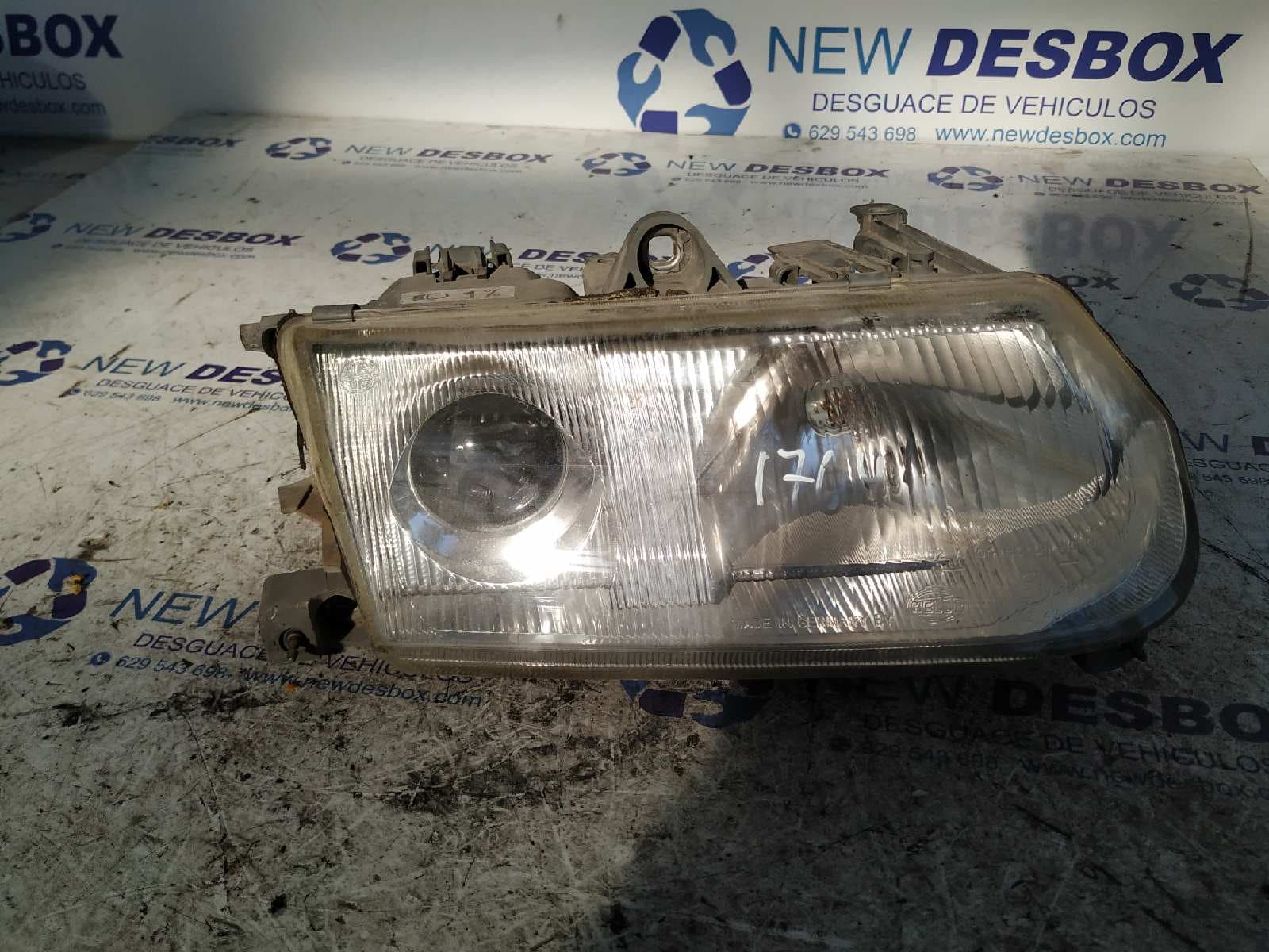 Recambio de FARO DERECHO para ALFA ROMEO 145 1.6 16V CAT referencia OEM IAM 14312400   - AZUL
