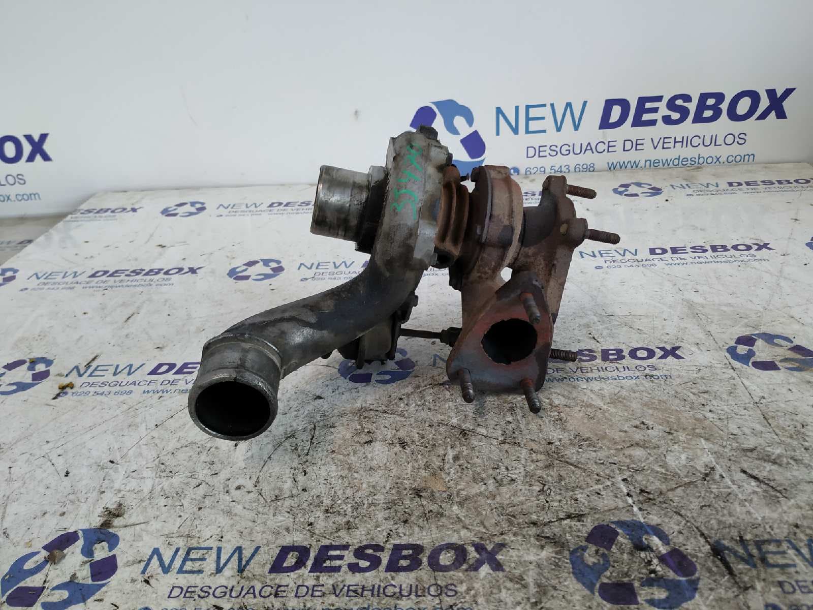 Recambio de TURBOCOMPRESOR para OPEL MOVANO (2004 =>) Furgón corto  L1H1 2.8t G9T referencia OEM IAM   H3122988200069567 - BLANCO 2