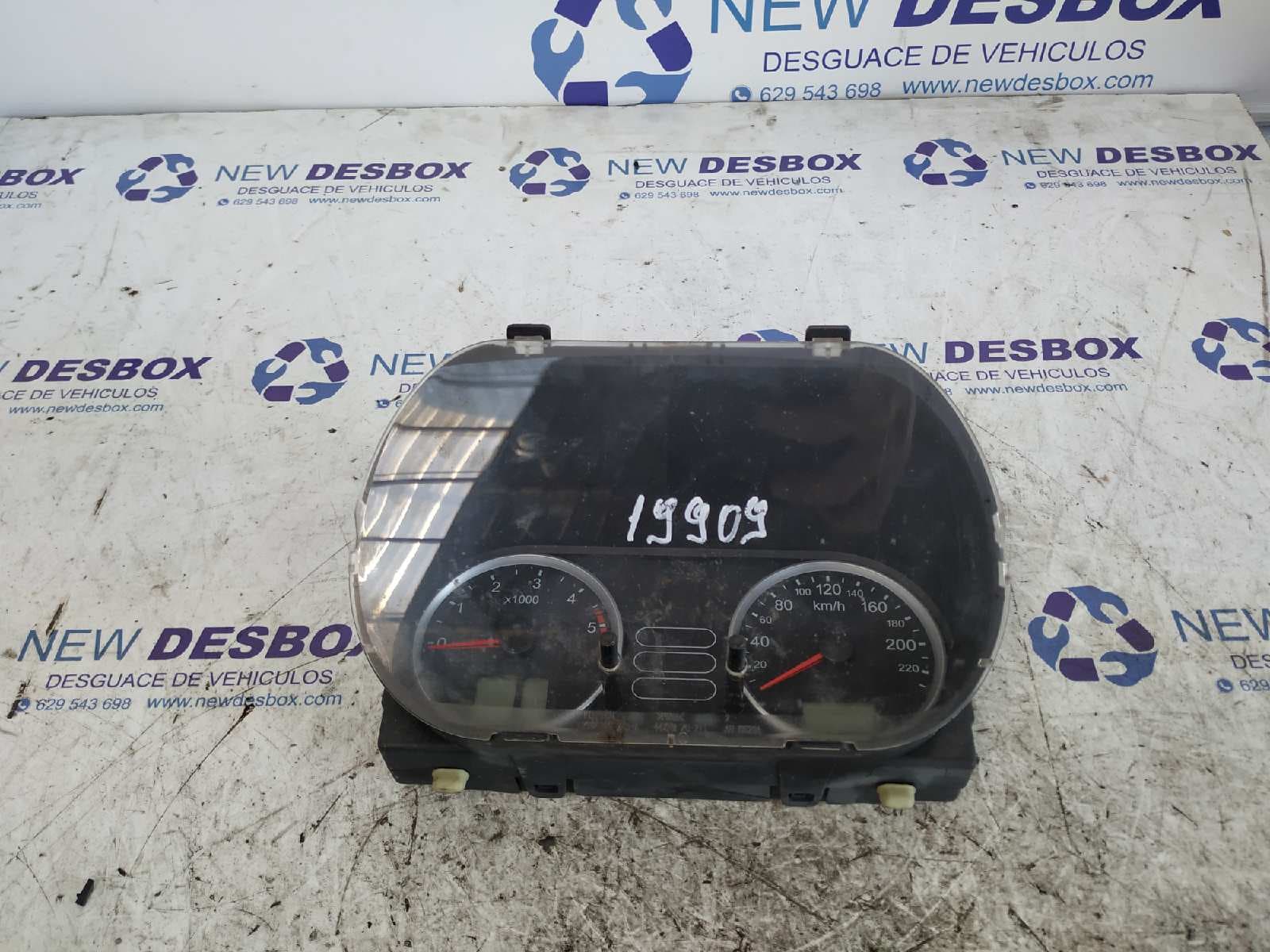 Recambio de CUADRO INSTRUMENTOS para FORD FIESTA (CBK) Ambiente F6JA referencia OEM IAM 4S6F10849JA   - GRIS