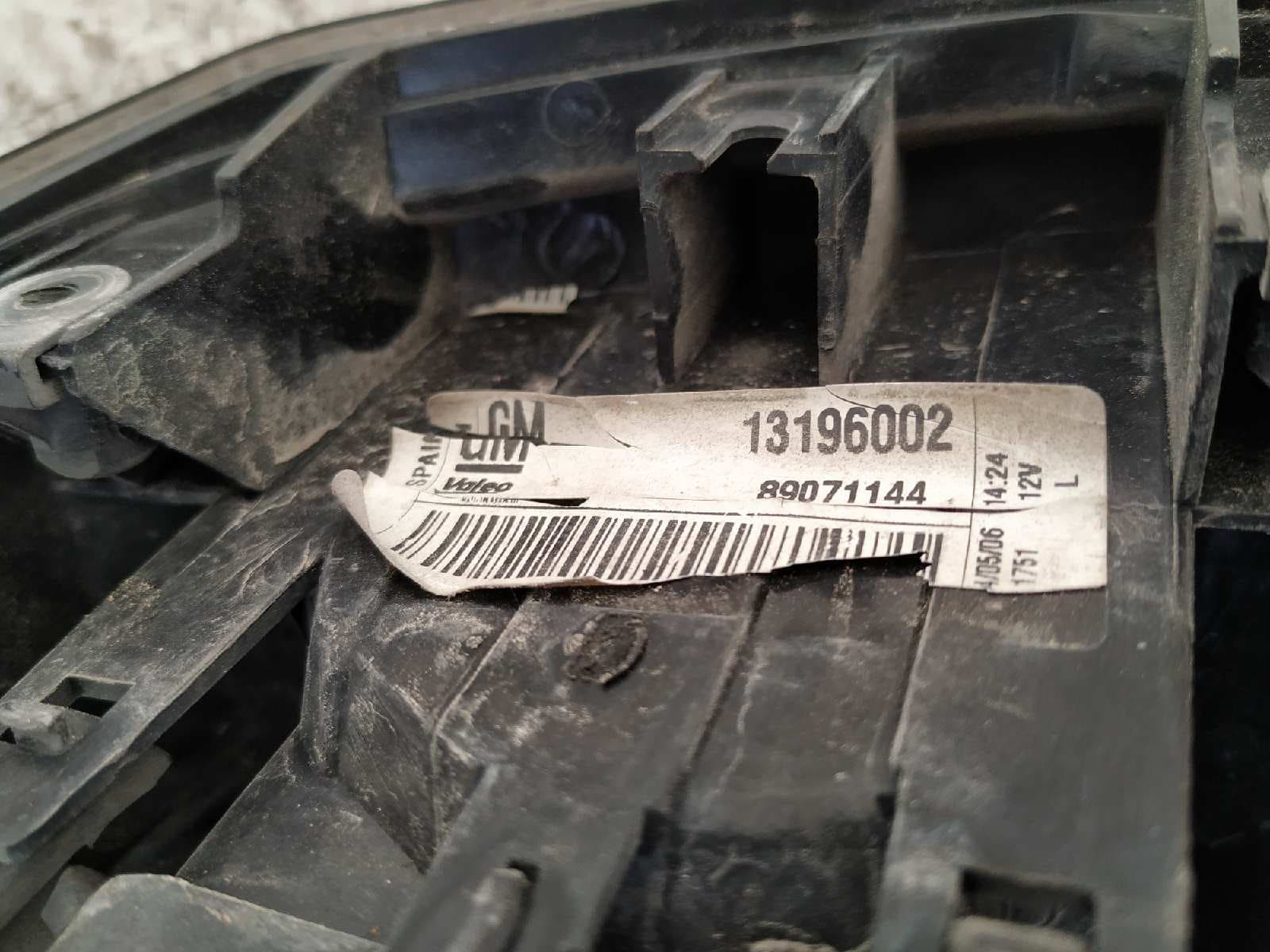 Recambio de PILOTO TRASERO IZQUIERDO para OPEL MERIVA Cosmo Z18XEP referencia OEM IAM 13196002   - AZUL 4