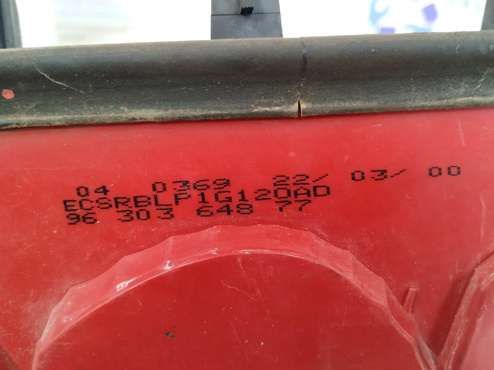 Recambio de PILOTO TRASERO IZQUIERDO para PEUGEOT 406 BERLINA (S1/S2) SL LFYXU7JP4 referencia OEM IAM 9630364877   - GRIS 2