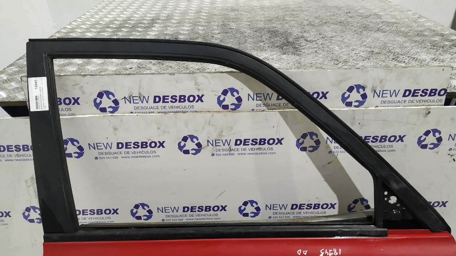 Recambio de PUERTA DELANTERA DERECHA para MITSUBISHI L 200 (K34T) 2.5 Turbodiesel 4D56 referencia OEM IAM    - ROJO 3