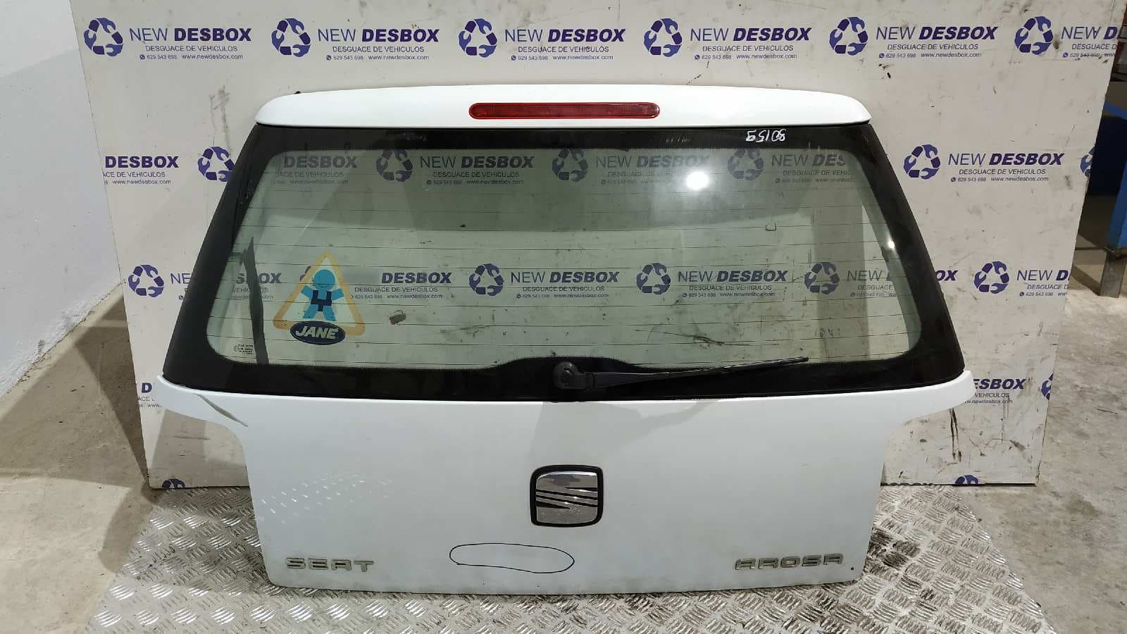 Recambio de PORTON TRASERO para SEAT AROSA (6H1) 1.0 AUC referencia OEM IAM 6H0827025G   - BLANCO