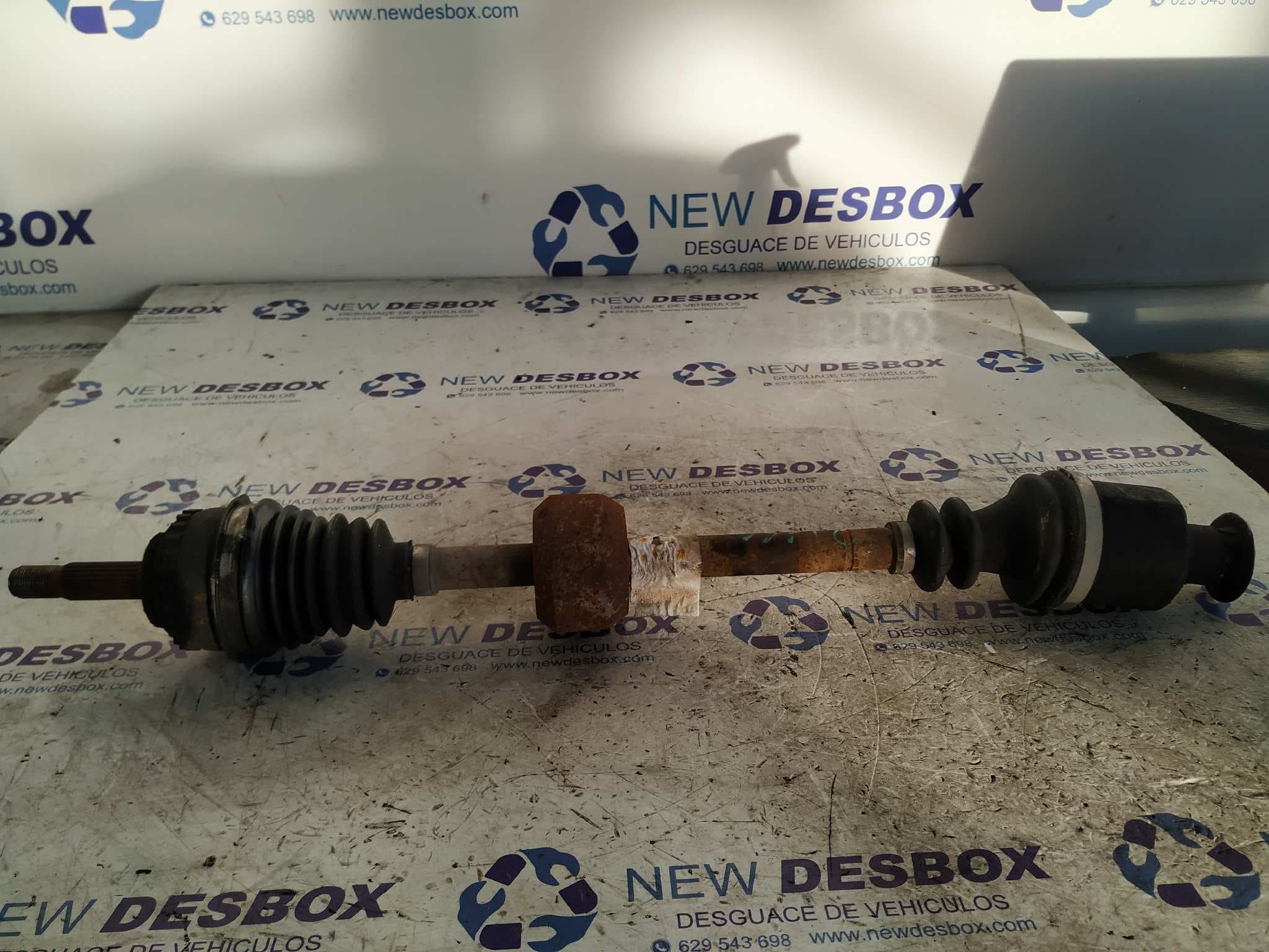 Recambio de TRANSMISION DELANTERA DERECHA para RENAULT CLIO II FASE II (B/CB0) Societe Generique K9K A7 referencia OEM IAM    - VERDE