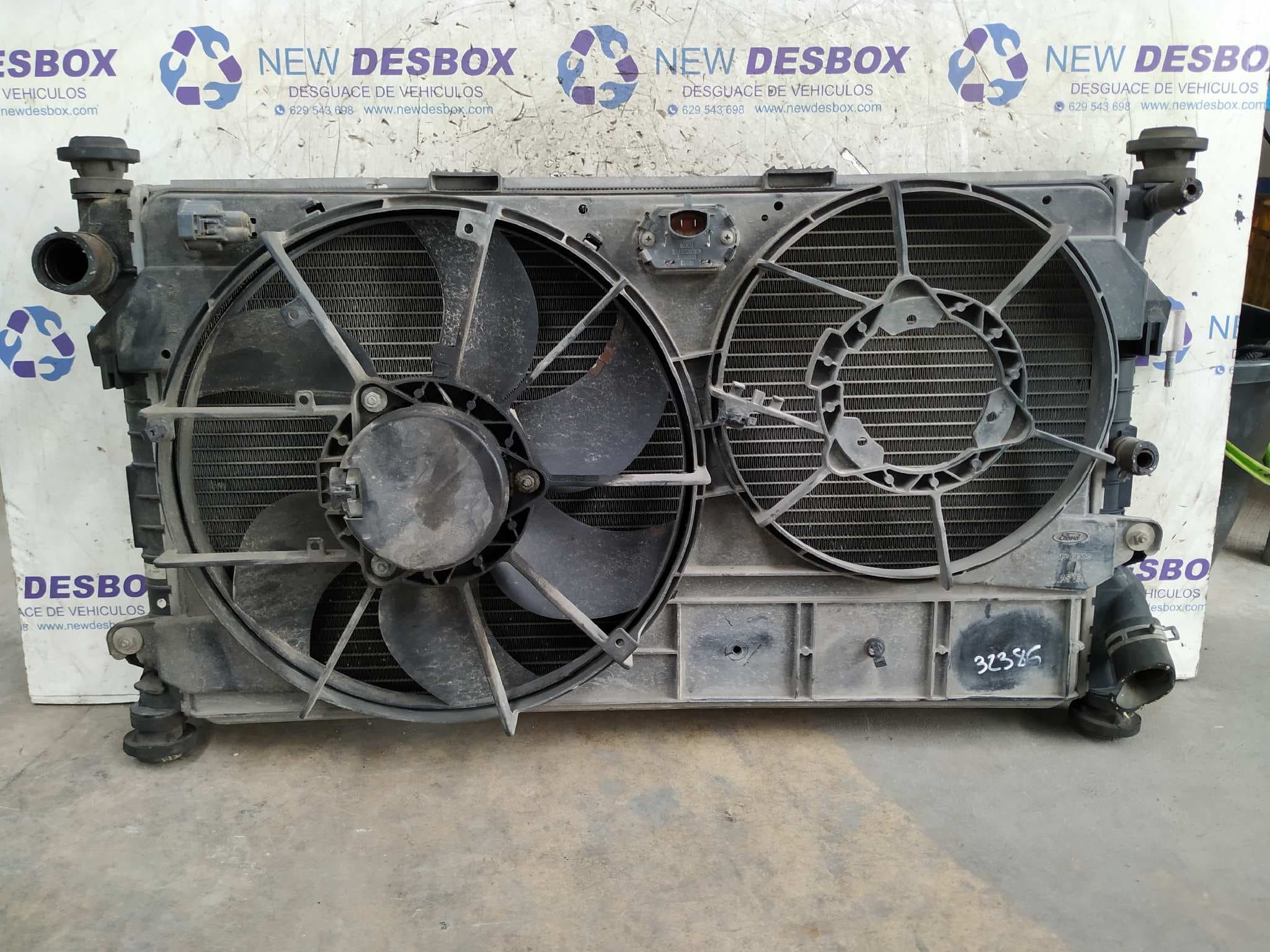 Recambio de ELECTROVENTILADOR para FORD TOURNEO CONNECT (TC7) 1.8 TDDI Turbodiesel CAT R3PA referencia OEM IAM 96FB9AB19AC   - AZUL