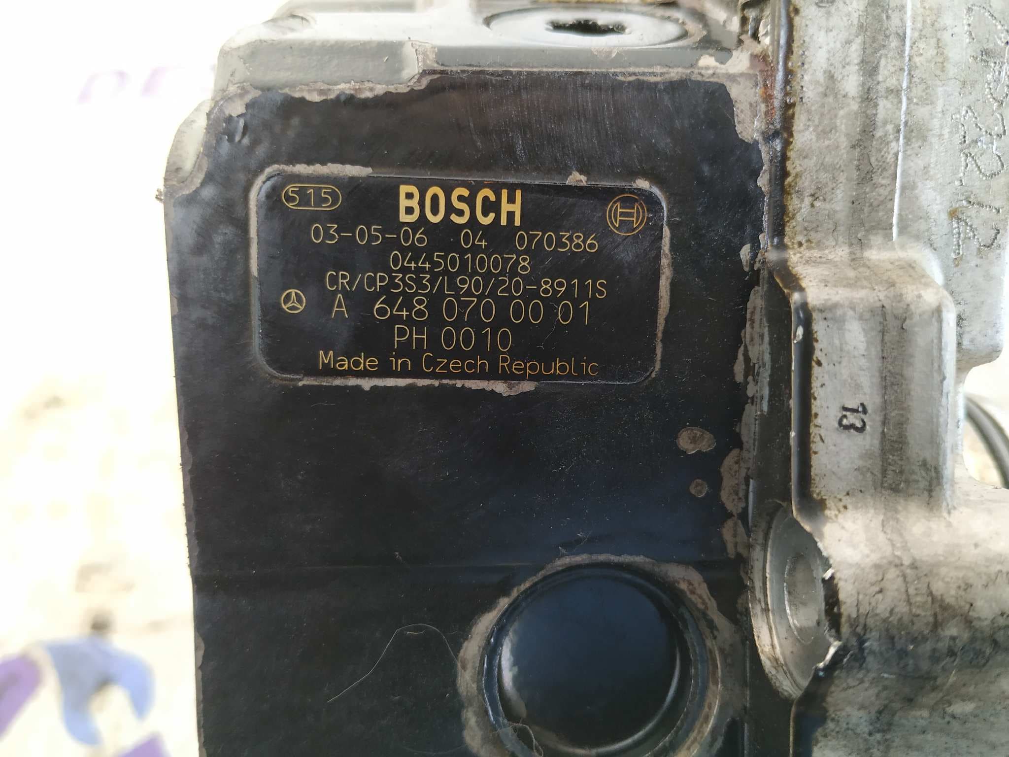 Recambio de BOMBA INYECCION para MERCEDES-BENZ CLASE S (W220) 648960 referencia OEM IAM A6480700001 7