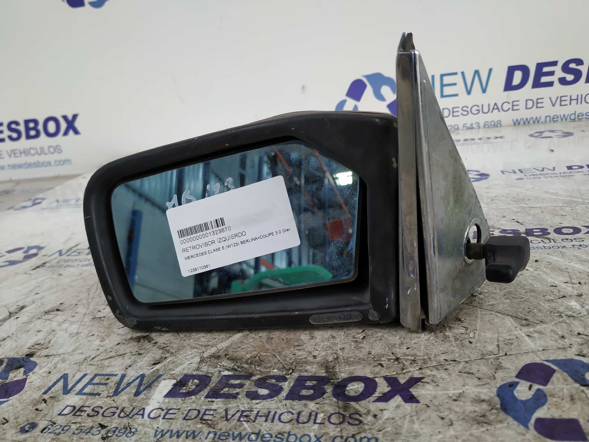 Recambio de RETROVISOR IZQUIERDO para MERCEDES-BENZ CLASE E (W123) referencia OEM IAM 1238110361