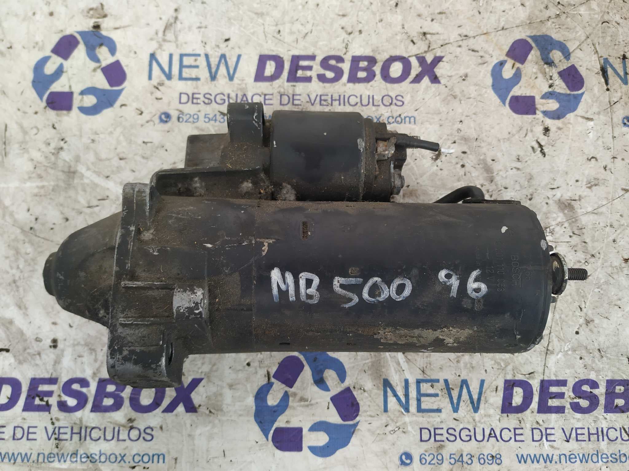 Recambio de MOTOR ARRANQUE para MERCEDES-BENZ CLASE SL (W129) OM119972 referencia OEM IAM 0001110053