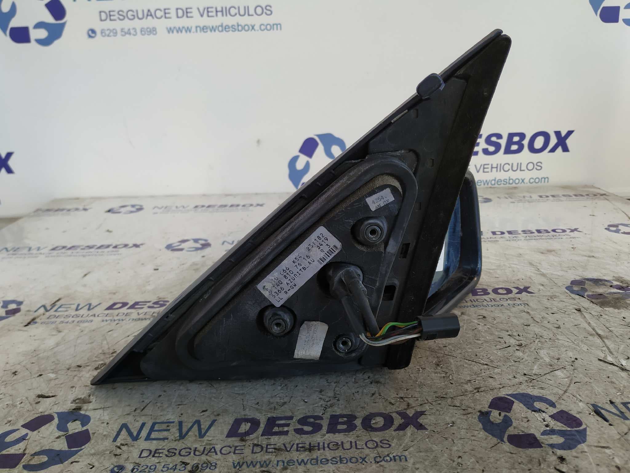 Recambio de RETROVISOR DERECHO para MERCEDES-BENZ CLASE S (W140) referencia OEM IAM 1408107616 7